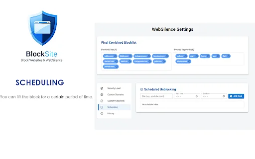 BlockSite ডাউনলোড করুন – ওয়েবসাইট এবং কিউওয়ার্ড ব্লকার - Screenshot 5