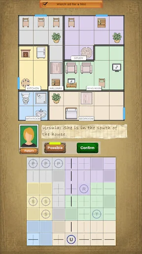 Crimoku: Logic Crime Puzzle ডাউনলোড করুন – রহস্য সমাধান করুন - Screenshot 4
