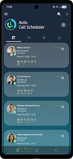 Auto Call Scheduler & Reminder ডাউনলোড করুন – কল শিডিউল করুন সহজে - Screenshot 1