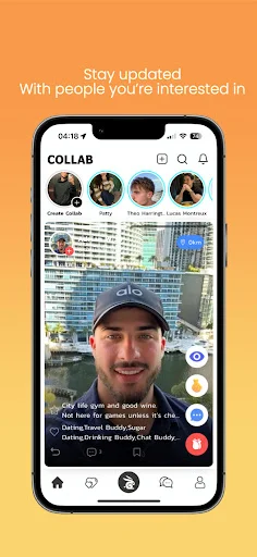 Collab: Social Dating অ্যাপ ডাউনলোড করুন – থাইল্যান্ড ভ্রমণের সেরা সঙ্গী - Screenshot 2