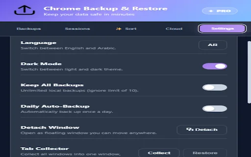Chrome Backup & Restore ডাউনলোড করুন – ব্রাউজার ডেটা ব্যাকআপ নিন - Screenshot 4
