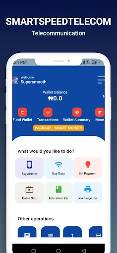 Smartspeed Telecom ডাউনলোড করুন – সাশ্রয়ী ডাটা ও এয়ারটাইম প্যাক - Screenshot 3