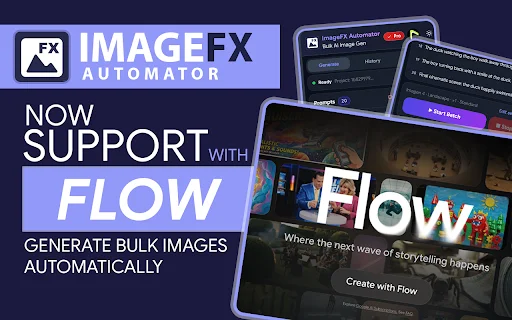 ImageFX Automator ডাউনলোড করুন – বাল্ক এআই ইমেজ জেনারেশন টুল - Screenshot 1