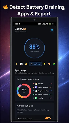 Battery Health Check BatteryGo ডাউনলোড করুন – দ্রুত চার্জিং ও অ্যালার্ম - Screenshot 8
