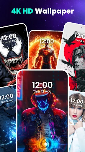 Live Wallpaper 4K HD HiDiz ডাউনলোড করুন – সেরা থিম ও লক স্ক্রিন - Screenshot 2