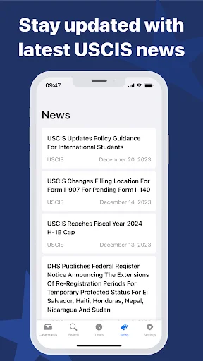 US Immigration Case Tracker ডাউনলোড করুন – USCIS কেস স্ট্যাটাস আপডেট - Screenshot 14