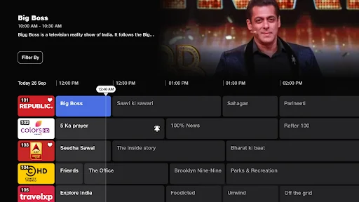 Jiotv+ লেটেস্ট ভার্সন ডাউনলোড করুন – ৮০০+ লাইভ টিভি চ্যানেল - Screenshot 11