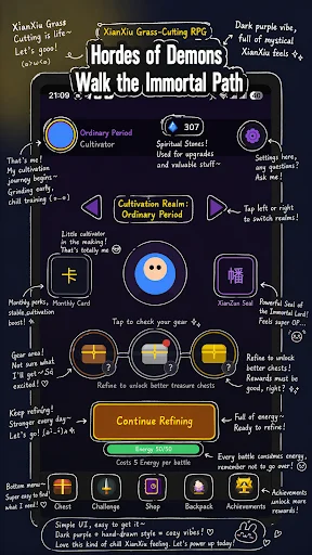 Cultivator Survivors Roguelike ডাউনলোড করুন – অটো-ব্যাটল গেম - Screenshot 1