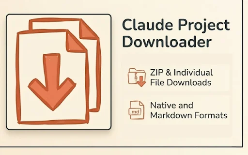 Claude Project Downloader ডাউনলোড করুন – সব ফাইল এক্সপোর্ট করুন - Screenshot 4
