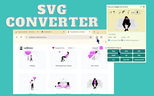 SVG Converter ডাউনলোড করুন – সেরা ইমেজ কনভার্টার টুল - Screenshot 1