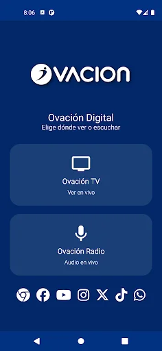 Radio Ovación ডাউনলোড করুন – পেরুর সেরা স্পোর্টস রেডিও অ্যাপ - Screenshot 1