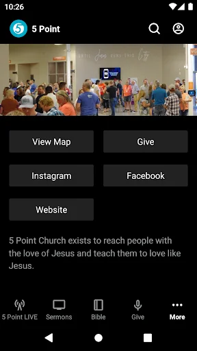 5 Point Church অ্যাপ ডাউনলোড করুন – আধ্যাত্মিক উন্নতির সেরা মাধ্যম - Screenshot 4