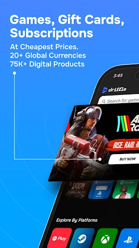 Driffle Marketplace ডাউনলোড করুন – গেমারদের জন্য সেরা শপিং অ্যাপ - Screenshot 1