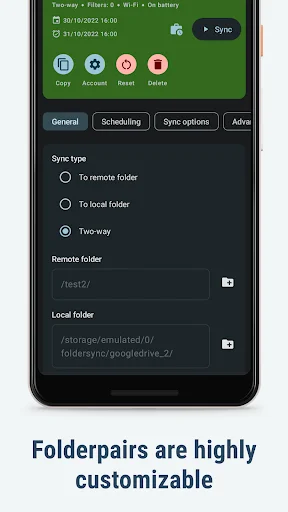 FolderSync Pro ডাউনলোড করুন – ক্লাউড স্টোরেজ অটো সিঙ্ক - Screenshot 4