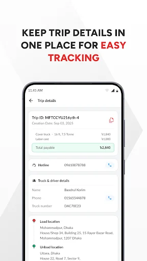 REDX Trucks ডাউনলোড করুন – বাসা ও অফিসের জন্য দ্রুত ট্রাক বুকিং - Screenshot 4