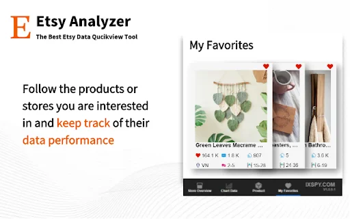 Etsy Analyzer ডাউনলোড করুন – সেরা Etsy স্টোর ও প্রোডাক্ট অ্যানালাইসিস টুল - Screenshot 3