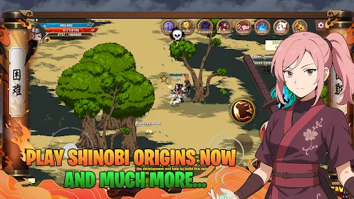 Shinobi Origins ডাউনলোড করুন – সেরা অনলাইন নিনজা PvP ব্যাটেল গেম - Screenshot 6