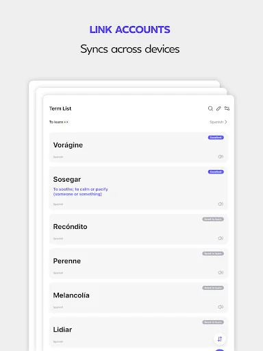 Onevoca – Flashcards ডাউনলোড করুন: সেরা ভোকাবুলারি লার্নিং অ্যাপ - Screenshot 12