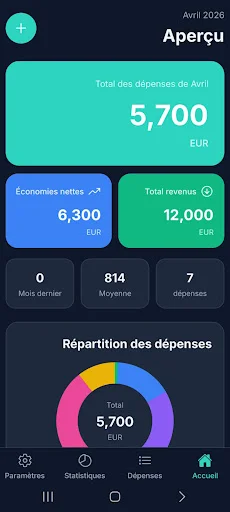 Hassala Expenses and Budgeting ডাউনলোড করুন – সেরা বাজেট ট্র্যাকার - Screenshot 1