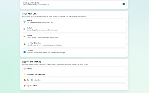 Site Data Cleaner: Cache & Cookies ডাউনলোড করুন – ব্রাউজার ডেটা দ্রুত মুছুন - Screenshot 3