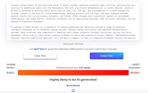 ChatGPT and AI Detector ডাউনলোড করুন – সেরা ফ্রি AI ডিটেক্টর - Screenshot 4