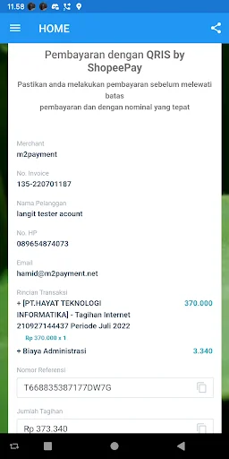 Z3NET অ্যাপ ডাউনলোড করুন – দ্রুত এবং নিরাপদ ইন্টারনেট পেমেন্ট - Screenshot 7