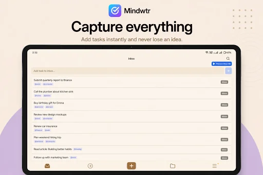 Mindwtr ডাউনলোড করুন – সেরা লোকাল-ফার্স্ট GTD টাস্ক ম্যানেজার - Screenshot 15