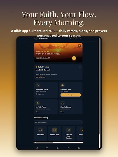 FaithFlow: Daily Walk With God – অফলাইন বাইবেল ও প্রার্থনা অ্যাপ - Screenshot 9