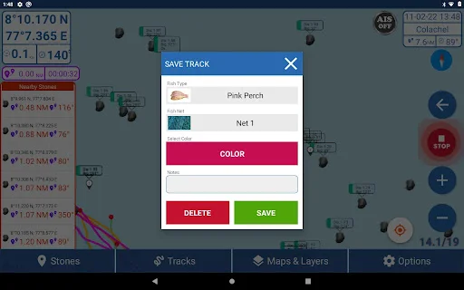 Kadal Map – Marine Navigation ডাউনলোড করুন – সেরা মেরিটাইম ট্র্যাকিং - Screenshot 15