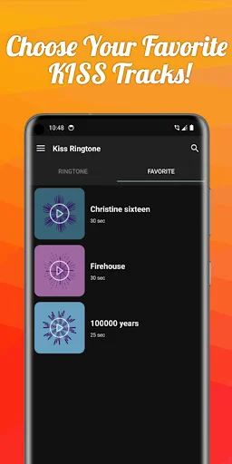 Kiss Ringtone ডাউনলোড করুন – সেরা কিশ রিংটোন ফ্রি ডাউনলোড - Screenshot 5