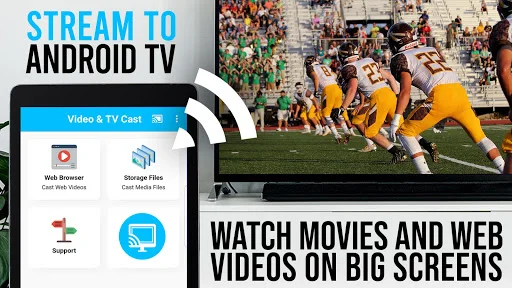 TV Cast for Android TV ডাউনলোড করুন – সেরা ওয়েব ব্রাউজার স্ট্রিমিং - Screenshot 9