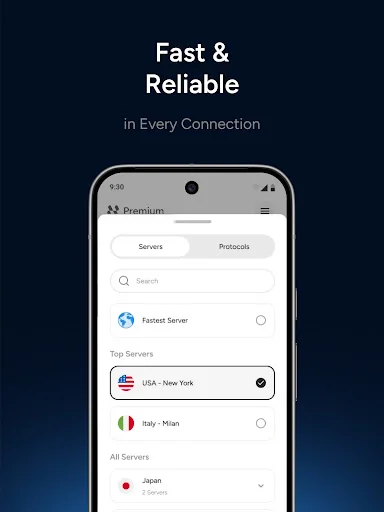 HidzoVPN ডাউনলোড করুন – দ্রুত এবং নিরাপদ ভিপিএন ফ্রি - Screenshot 9