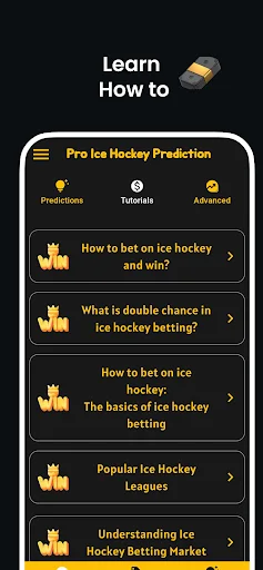 Ice Hockey Predictions & Tips ডাউনলোড করুন – এআই ভিত্তিক সঠিক পূর্বাভাস - Screenshot 3