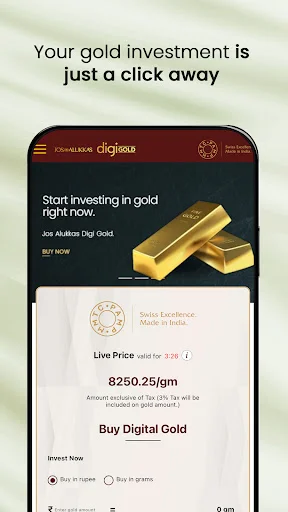 Jos Alukkas Digi Gold ডাউনলোড করুন – ডিজিটাল সোনা কিনুন সেরা দামে - Screenshot 2