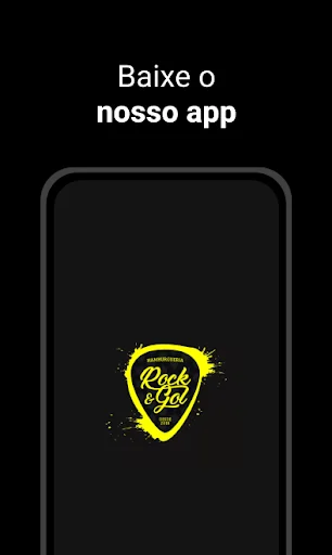 Rock e Gol Hamburgueria ডাউনলোড করুন – সেরা বার্গার অর্ডার অ্যাপ - Screenshot 1