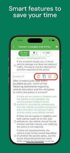 YiYiGO: Motorbike License Test ডাউনলোড করুন – ২০২৬ মটরসাইকেল পরীক্ষা - Screenshot 6