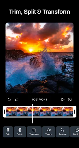 VidArt ভিডিও এডিটর ডাউনলোড করুন – সেরা ভিডিও মেকিং টুল - Screenshot 1