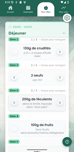 J’Aime Manger Equilibré ডাউনলোড করুন – স্বাস্থ্যকর খাদ্যাভ্যাসের জন্য সেরা অ্যাপ - Screenshot 6