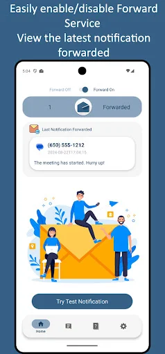 Notification Forwarder ডাউনলোড করুন – ডিভাইস সিঙ্ক্রোনাইজেশন টুল - Screenshot 1