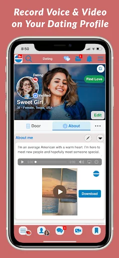 ExtentWorld Dating ডাউনলোড করুন – নিরাপদ ভিডিও চ্যাট ও ডেটিং অ্যাপ - Screenshot 1