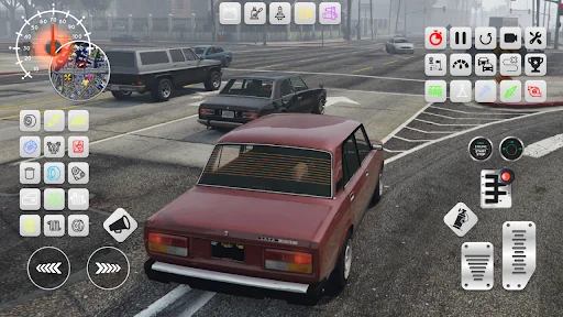Lada 2107 Tuning Russian City ডাউনলোড করুন – সেরা কার সিমুলেটর - Screenshot 7