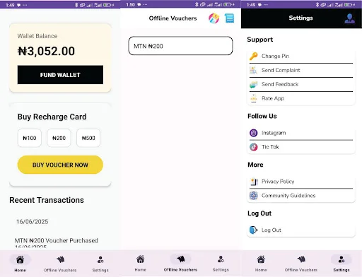 MTN & Airtel Recharge Cards NG ডাউনলোড করুন – দ্রুত রিচার্জ পিন - Screenshot 13