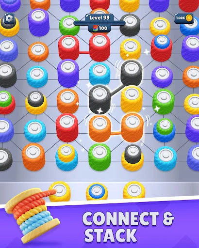 Loop Stack ডাউনলোড করুন – রঙিন পাজল গেমের সেরা অভিজ্ঞতা - Screenshot 10