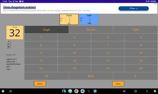 Darts ডাউনলোড করুন – সেরা ডার্টস স্কোরবোর্ড ও ট্রেনিং অ্যাপ - Screenshot 10