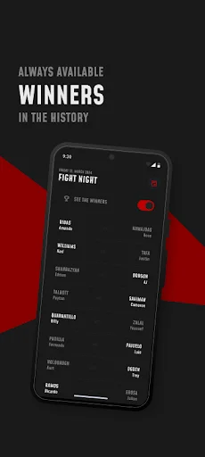 Fight Alarm ডাউনলোড করুন – বক্সিং ও এমএমএ ফাইট মিস করবেন না - Screenshot 3