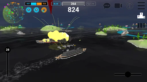 Ships of Glory ডাউনলোড করুন – সেরা অনলাইন যুদ্ধজাহাজ গেম - Screenshot 3