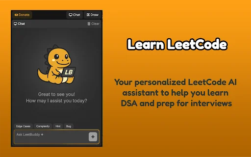 LeetBuddy ডাউনলোড করুন – AI চালিত সেরা LeetCode অ্যাসিস্ট্যান্ট - Screenshot 1