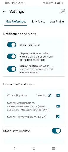 Whale Alert অ্যাপ ডাউনলোড করুন – তিমির অবস্থান ও সুরক্ষা - Screenshot 8