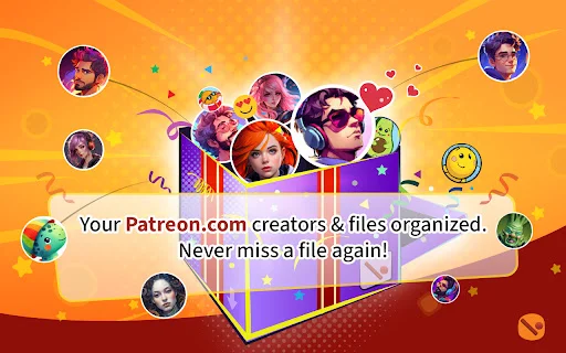Patreon Easy Downloader ডাউনলোড করুন – সহজে Patreon ফাইল ম্যানেজ করুন - Screenshot 1