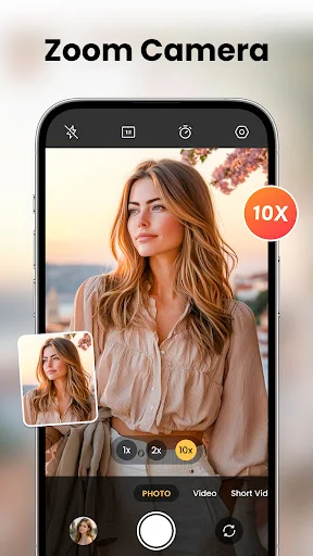 HD Camera Launcher ডাউনলোড করুন – হাই কোয়ালিটি ফটো ও ভিডিও - Screenshot 3